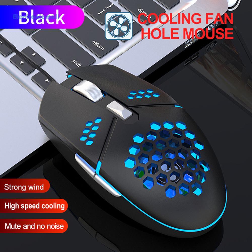 ZERODATE G25 6 Buttons 2000DPI Adjustable 7 Colors Backlight USB Wired Mouse꒪NICE