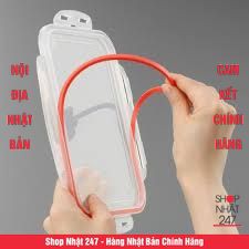 [GIẢM SỐC] Hộp đựng khóa chặt chịu được nhiệt trong lò vi sóng 730ml NỘI ĐỊA NHẬT BẢN