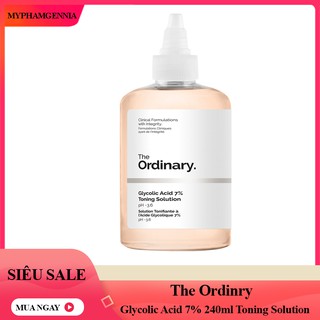 Toner The Ordinary Glycolic Acid 7% 240ml Toning Solution Tẩy Da Chết
