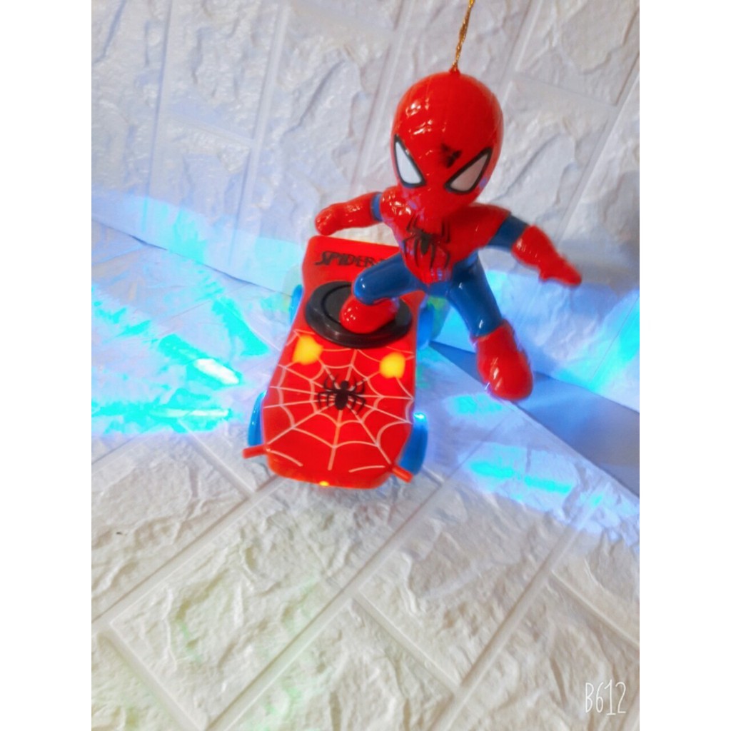 Bộ đồ chơi người nhện trượt ván siêu sao [hàng hot]
