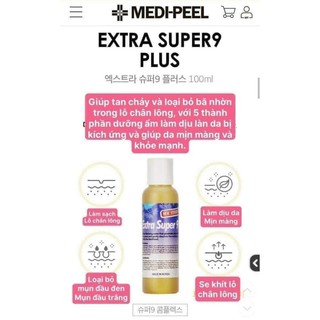 Ủ mụn mụn cám mụn đầu đen- medi-peel extra super9