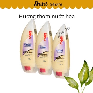 Sữa tắm cá ngựa Sữa tắm hải mã, hương nước hoa Đức lưu hương 3-6h germany perfume shower gel soap ALGEMARIN 300ml/500ml