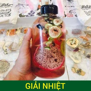 [FREESHIP 99K TOÀN QUỐC]Sỉ 10 hộp DETOX FULL 30 gói nhiều loại trái cây + tặng mặt nạ
