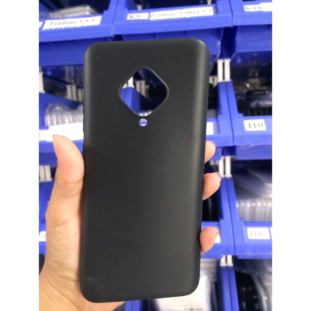 Ốp lưng Vivo S1 Pro silicon dẻo đen xịn
