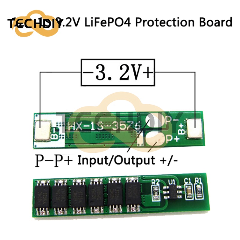 1 Bảng Mạch Bảo Vệ Pin Lithium 12A 1S 3.2V LiFePO4