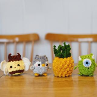 Túi Len Đan Hình Trứng Gà / Chim Cánh Cụt Đáng Yêu Cho Mùa Hè