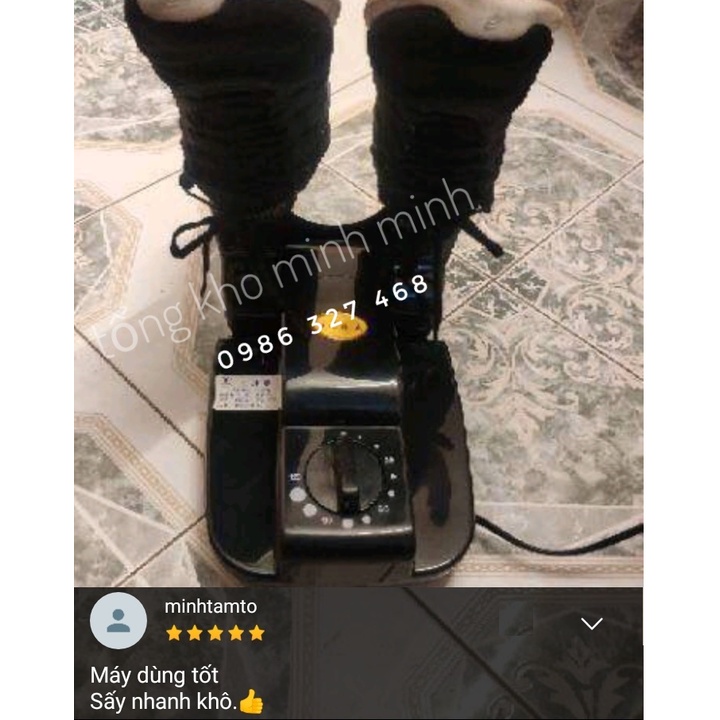 Máy Sấy Giầy, Máy Sấy Giày Khử Mùi Diệt Khuẩn Cao Cấp Bằng Điện Loại To-Shoes Drier- Có Hẹn Giờ