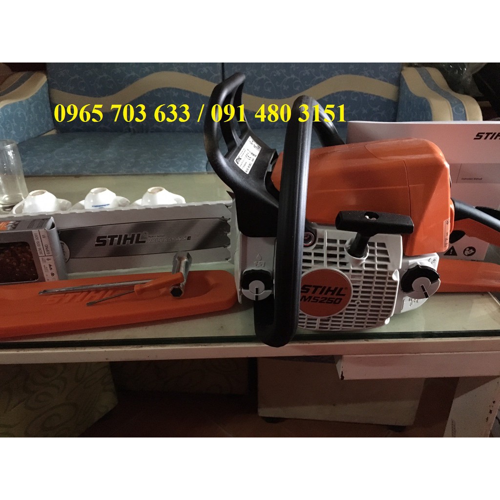 Máy cưa xích Stihl MS 250, cưa chính hãng, độ bền cao.