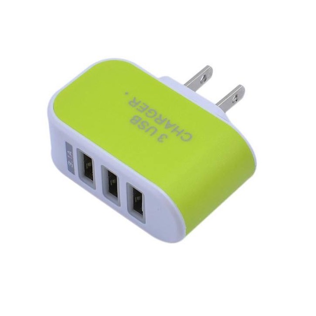 Củ sạc 3 cổng usb đa năng