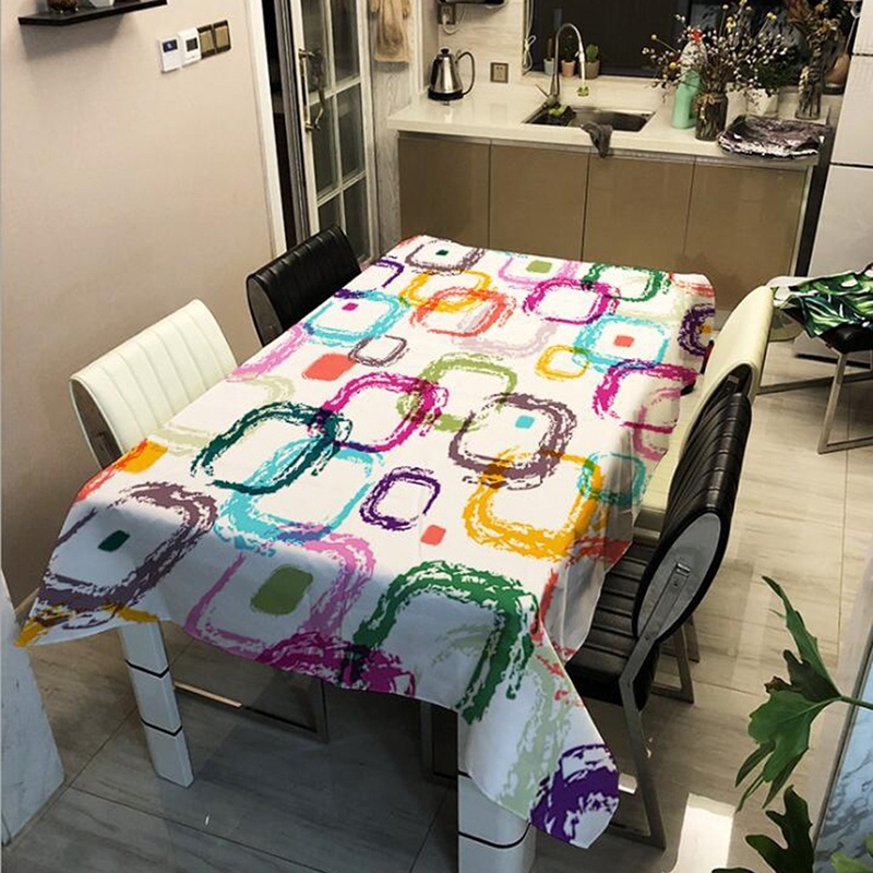 Khăn Trải Bàn Chống Thấm Nước Phong Cách Âu Mỹ