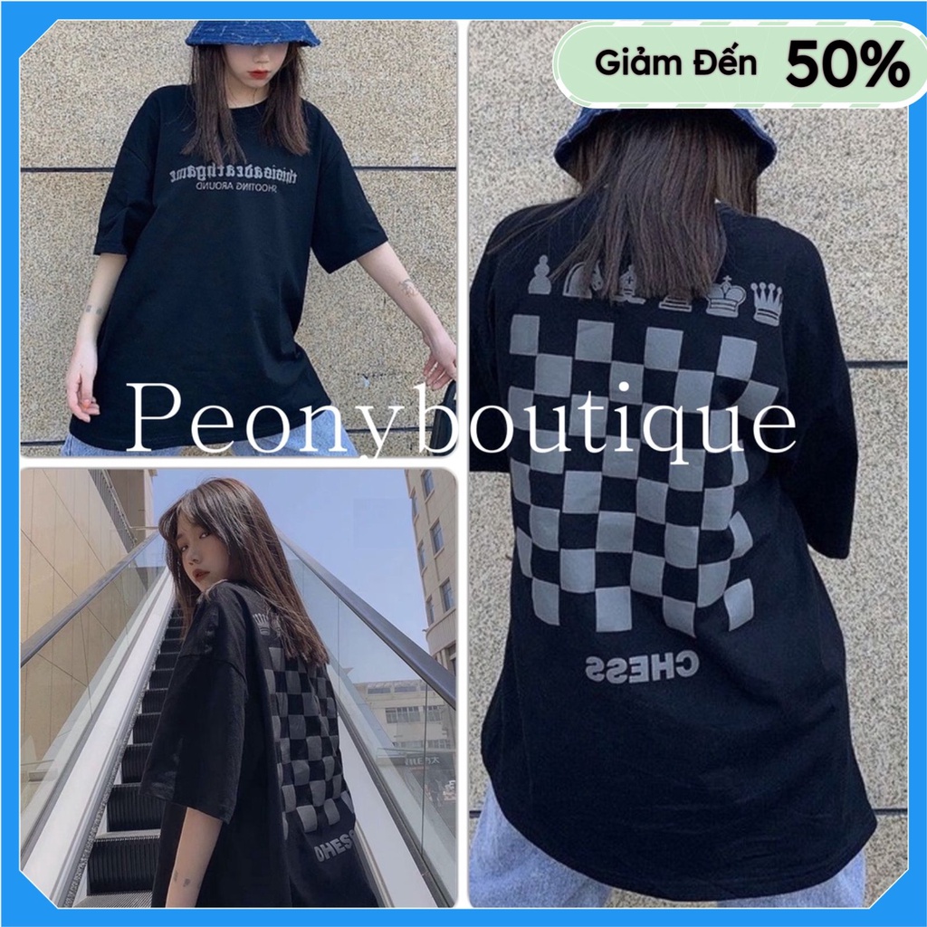 Áo thun nữ nam Heyyou tay lỡ form rộng, áo phông nam nữ Oversize Unisex chất cotton siêu đẹp vải dày dặn AT30 | BigBuy360 - bigbuy360.vn