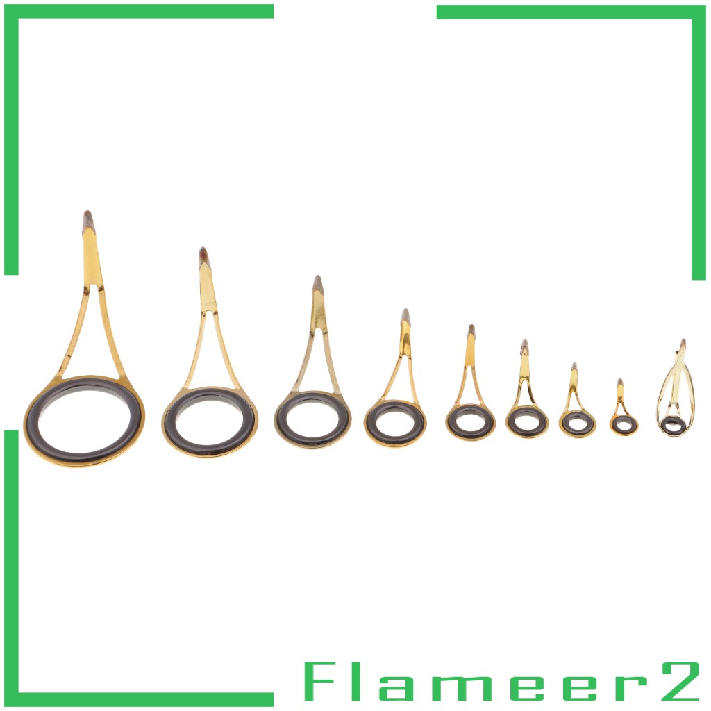 Set 2 / 9 Vòng Đệm Cần Câu Cá DIY