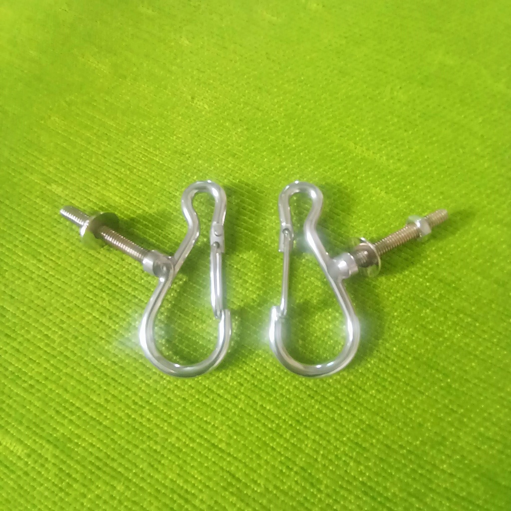 MÓC TREO ĐỒ XE MÁY INOX CÓ KHOÁ