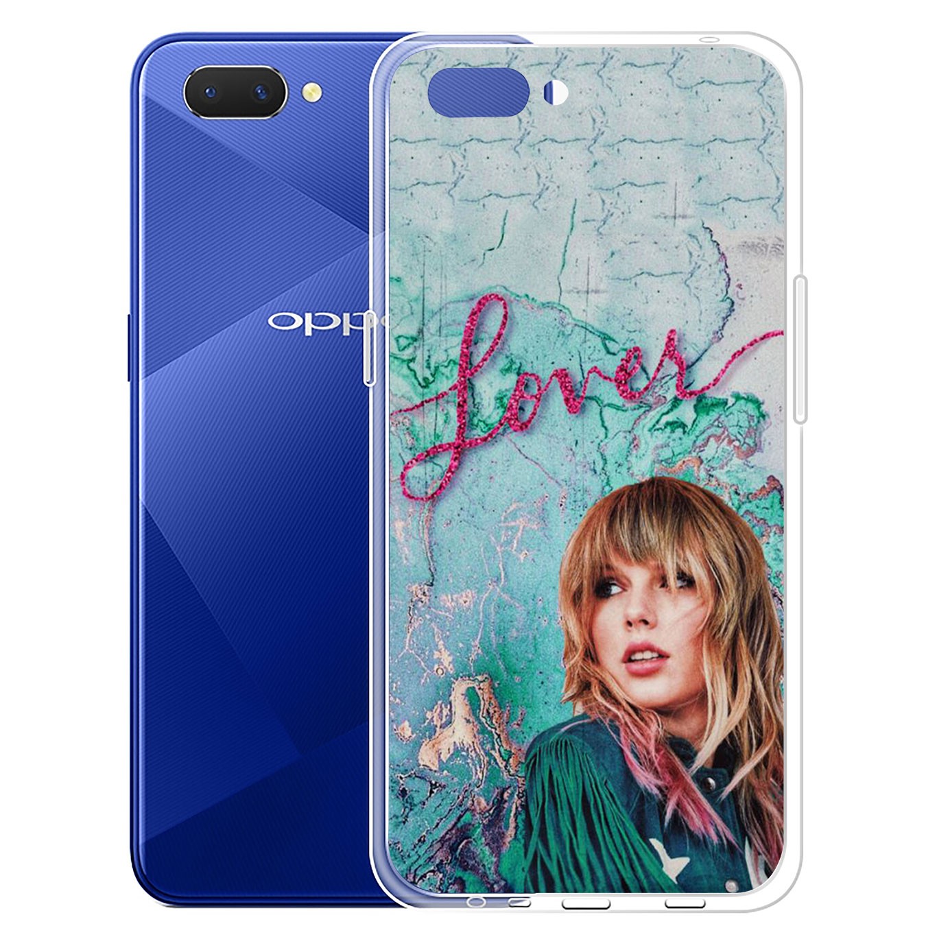 Ốp Lưng Silicone Mềm In Hình Taylor Swift Cho Oppo Realme C3 C11 C12 C15 5 5i 5s 6i 6 Pro 7i Q Realmec3