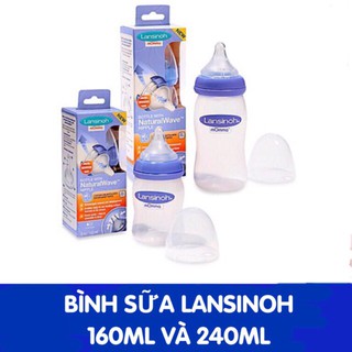 Bình sữa Lansinoh Momma 160ml/ 240ml chính hãng