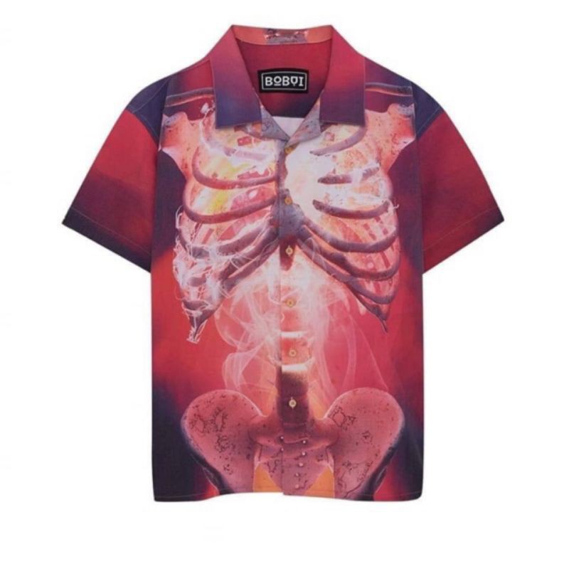 Sơ mi Bobui Xương Đỏ