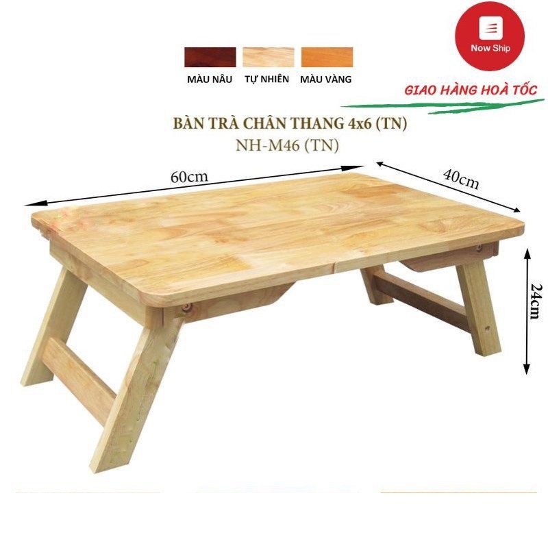 Bàn học sinh xếp gọn chân thang 40x60x25 cm