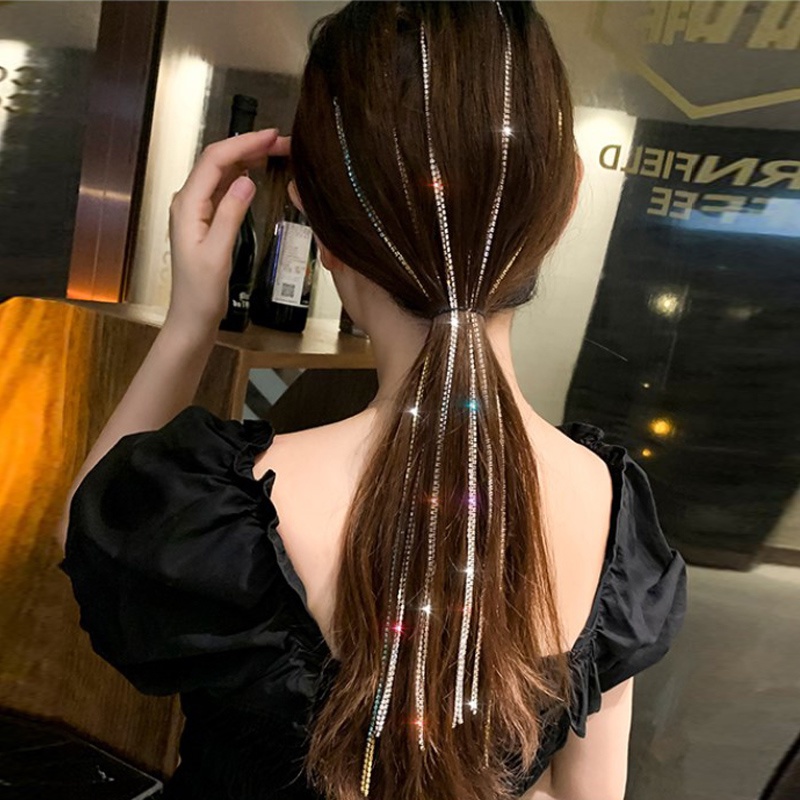 Kẹp tóc nữ đính kim cương giả thời trang Hàn Quốc
