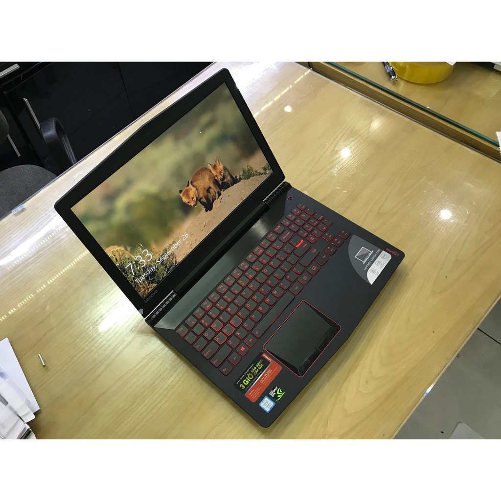 Laptop chơi Game LEGION Y520-15IKBN (Core I7-7700HQ, DDR4 16GB, SSD 256GB + HDD 1TB, GTX 1050 4GB, FullHD)