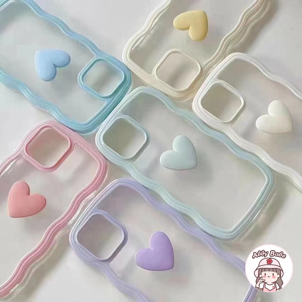 Ốp Điện Thoại TPU Mềm Mỏng Chống Sốc Màu Kẹo 3D Cho Iphone 11 7Plus 13 12 11 Pro Max X XS 12 13 XR