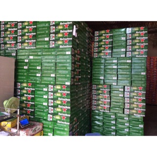 Bia heineken lon 330ml thùng 24 lon