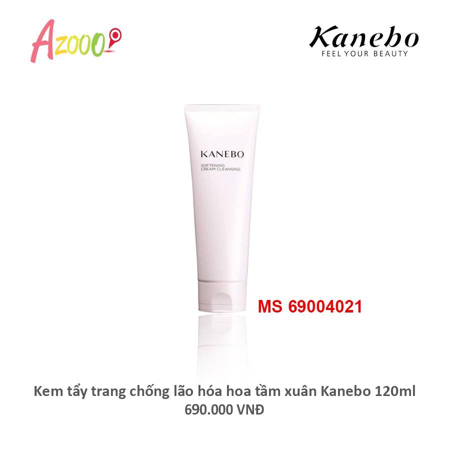 Kem tẩy trang chống lão hóa hoa tầm xuân Kanebo 120ml Nhật