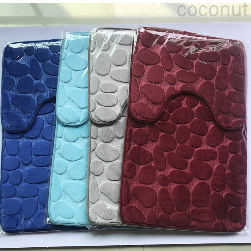 Bộ 2 thảm lót cửa chùi chân Chống Trượt Siêu Thấm Hút | BigBuy360 - bigbuy360.vn