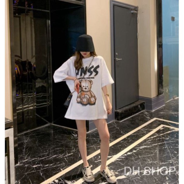 Áo thun tay lỡ Unisex Awesometee, áo phông form rộng ATL M436-81