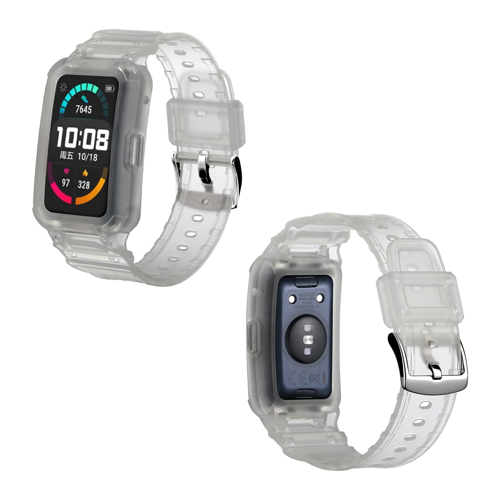 Dây Đeo Silicon Mềm Cho Đồng Hồ Thông Minh Huawei Band 7 6 Fit Honor ES