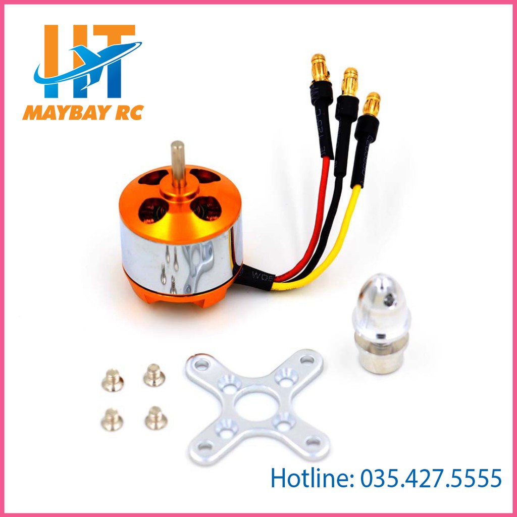 [Mã LIFE0503TOYS giảm 10% đơn 0Đ] Động Cơ Ba Pha Không Chổi Than xxd2212/2700KV