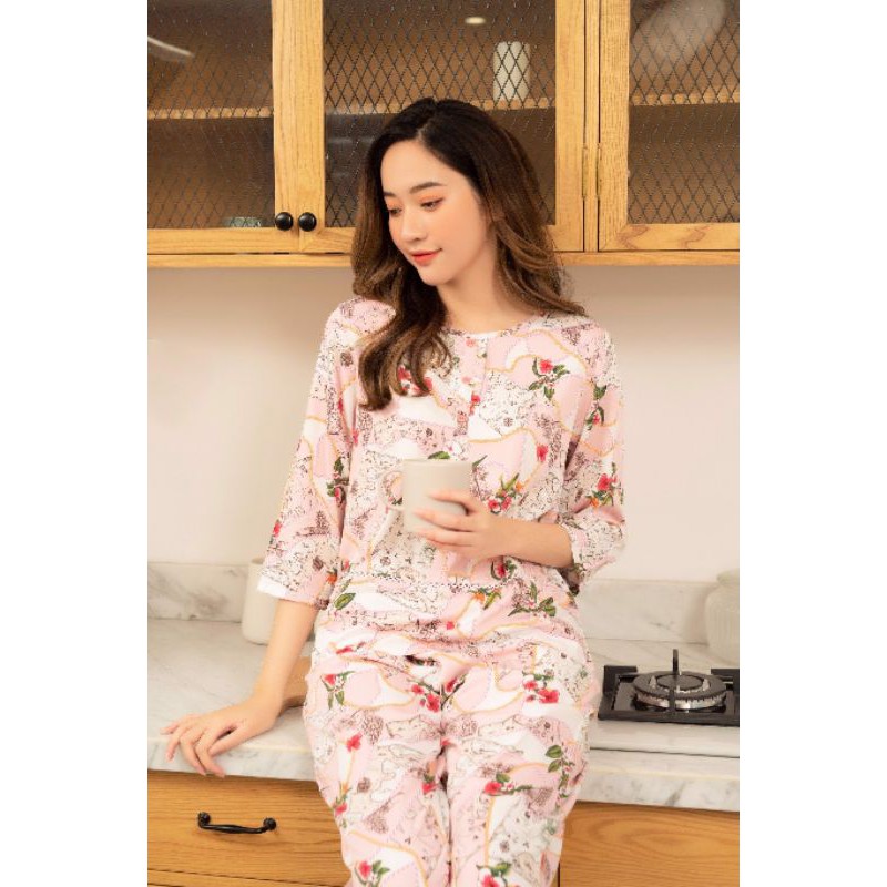 Bộ lanh ( tole) quần dài