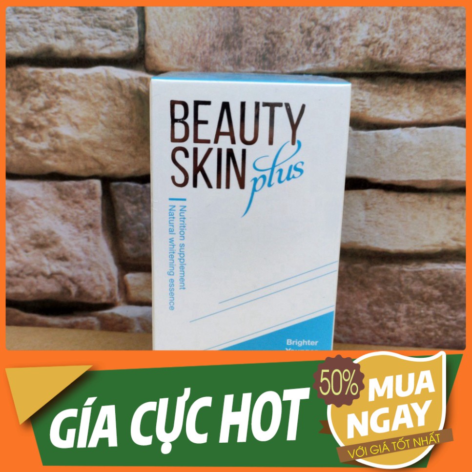 GIÁ CỰC HÓT Viên Uống Beauty Skin Plus 60 Viên của Mỹ - Hỗ Trợ Trắng Da, giảm nám GIÁ CỰC HÓT