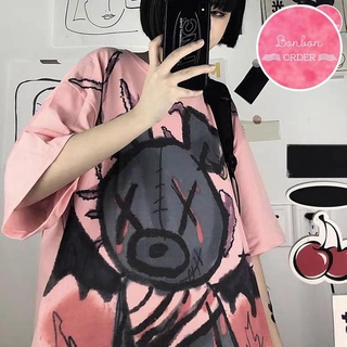 Áo thun tay lỡ áo phông tay lỡ form rộng ulzzang hình độc bụi unisex