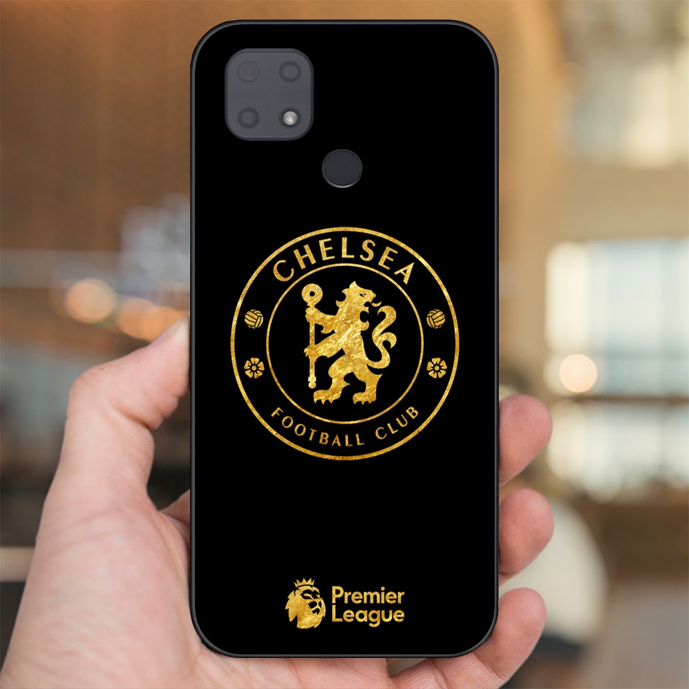 Ốp lưng Xiaomi Redmi 10C viền đen in hình Chelsea FC