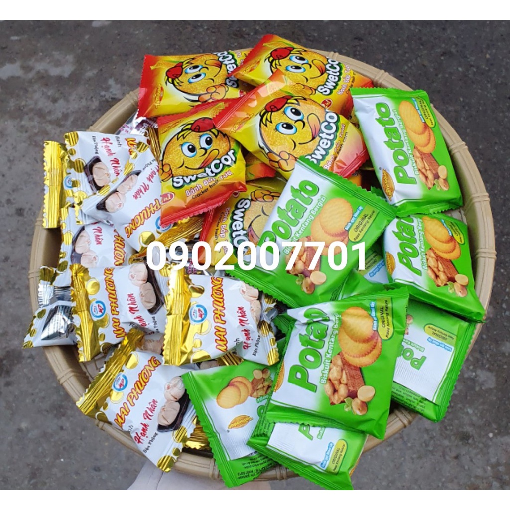 1 Kg Bánh quy mix vị Thơm Ngon