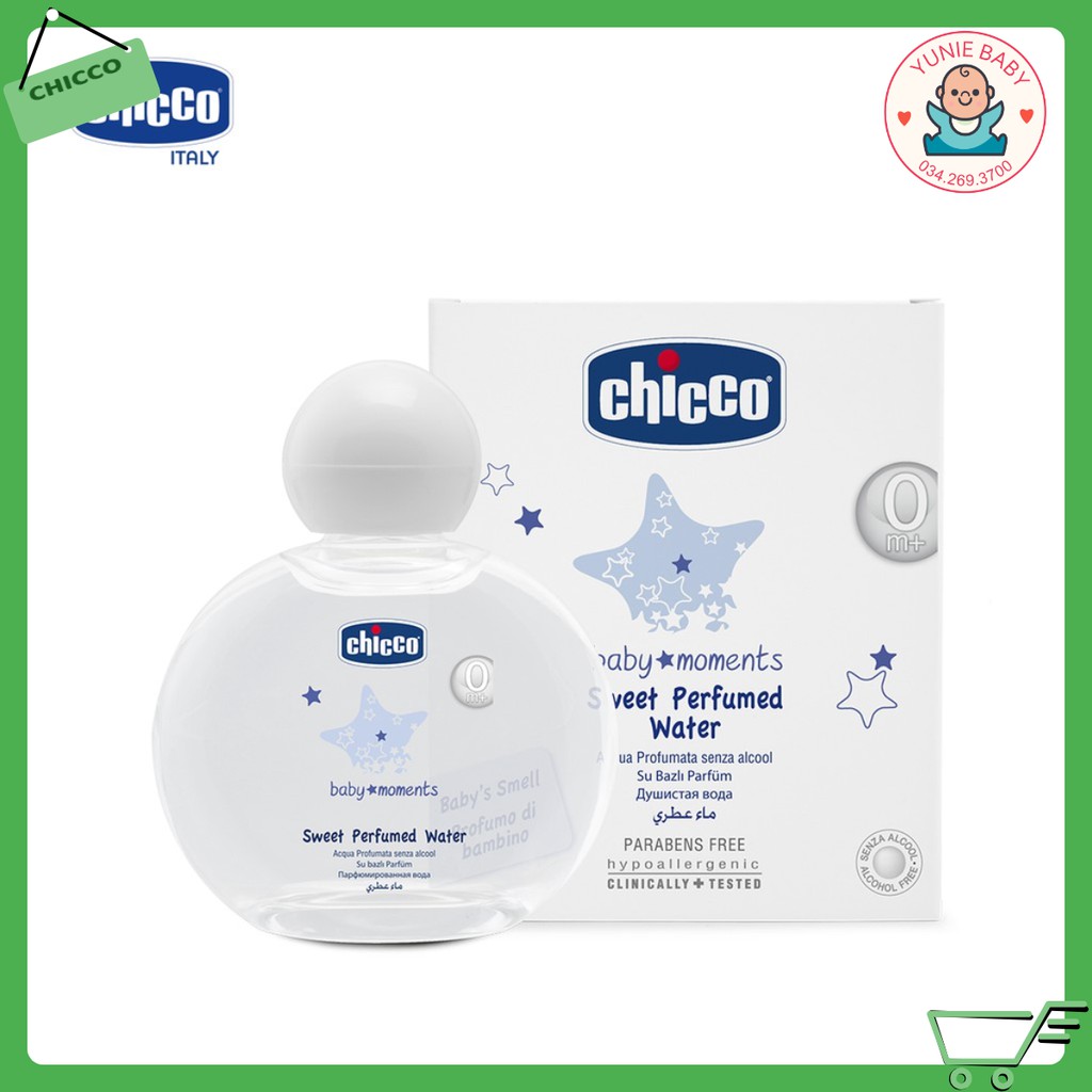 [CHÍNH HÃNG] Nước hoa hương tự nhiên 0M+ Chicco