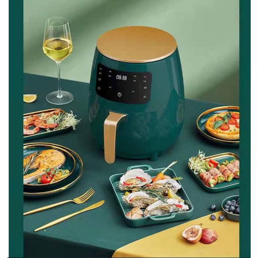 Nồi chiên không dầu điện tử 6L SILVER CREST chiên khoai chiên gà công nghệ của Đức