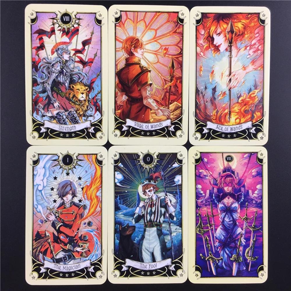 Bộ Bài Tarot Huyền Bí Dùng Giải Trí Tiệc Oracle Manga Bí Ẩn