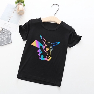 Áo Thun Trẻ Em Phản Quang  Pikachu