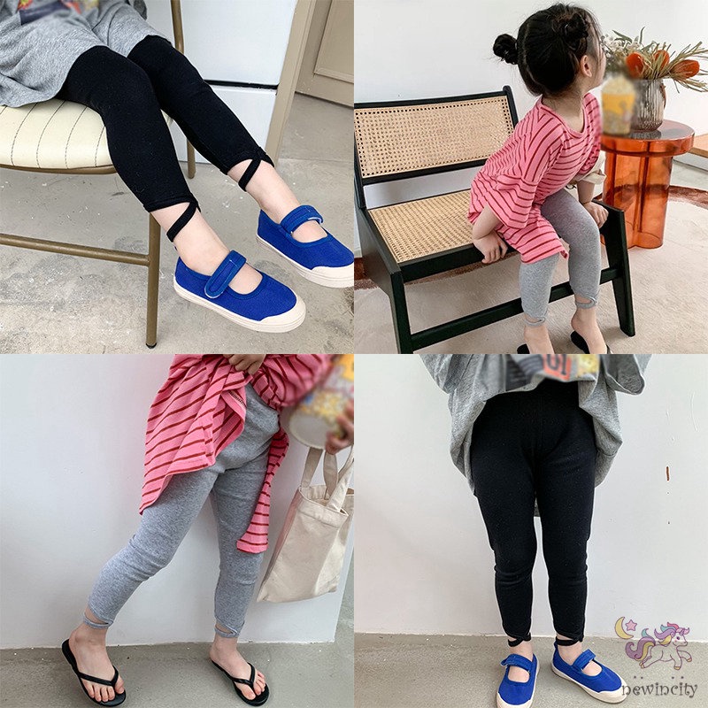 Quần legging form ôm phong cách Hàn Quốc đáng yêu dành cho bé gái