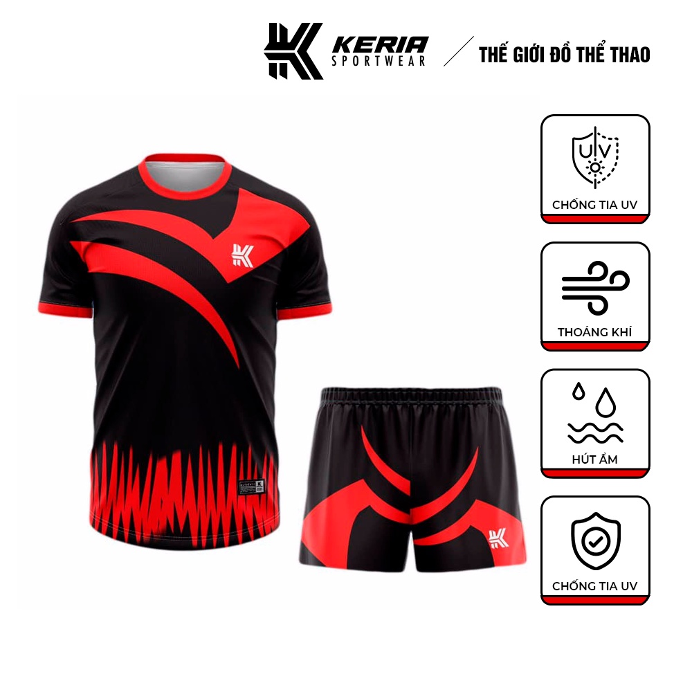Bộ quần áo thể thao Keria KC-034