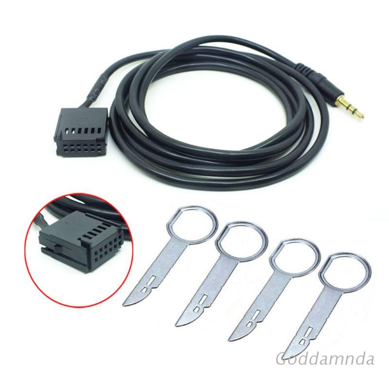 Dây Cáp Chuyển Đổi Cổng Aux 6000CD Mp3 4 Chìa Khóa Cho Ford-Transit