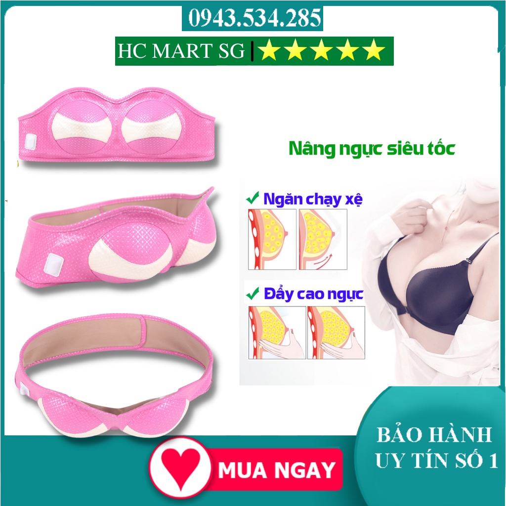 Máy massage ngực, Máy massage nâng ngực an toàn, cải thiện kích thước và tình trạng chảy xệ [SALE LỚN XẢ SỐC]