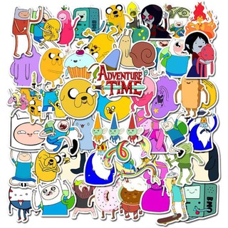 10-50 hình sticker adventure time giờ phiêu lưu decal ( random hình)