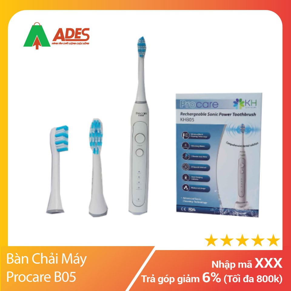 [ SIÊU SALE] Bàn Chải Máy Procare B05 | Chính hãng