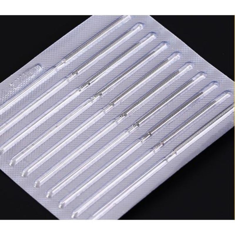 [Hộp 100 kim] Kim châm cứu chuyen dung trong phun xăm thẫm mỹ