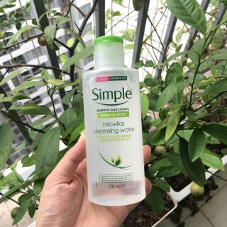 Set sữa rửa mặt và tẩy trang  Simple(có tách lẻ)