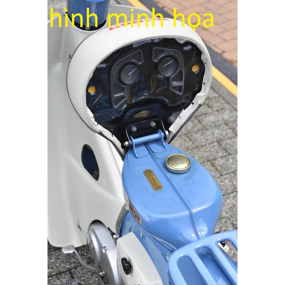 Yên cub màu đen trắng cho anh em dọn xe dame-piscu-78-79-80-81