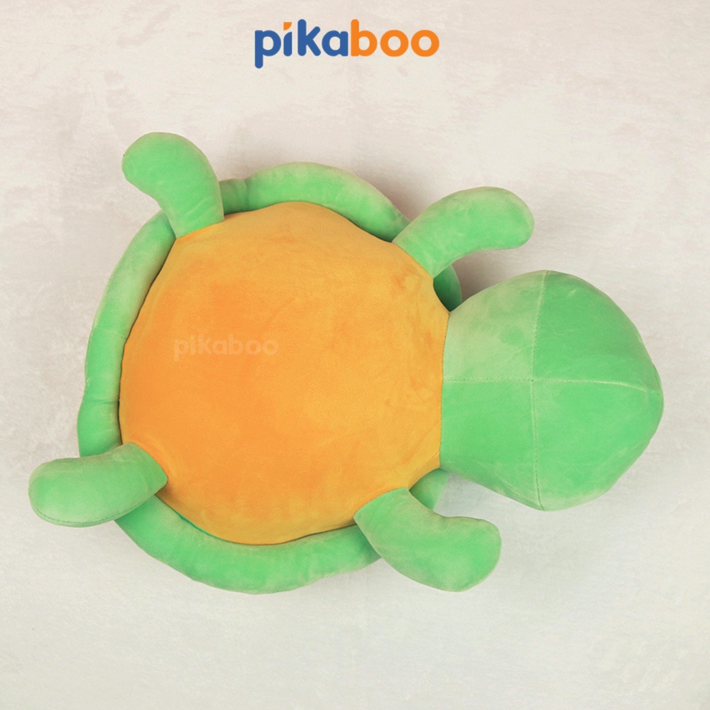 Gấu bông rùa bí ngô cute size 35,50cm cao cấp Pikaboo mềm mịn dễ thương cho bé