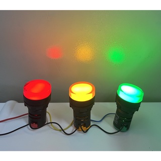 Đèn báo pha AD22-22DS, đèn báo tủ điện - HỘP 5 CÁI
